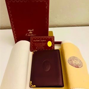 Cartier medium size wallet